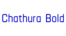 Chathura Bold フォント